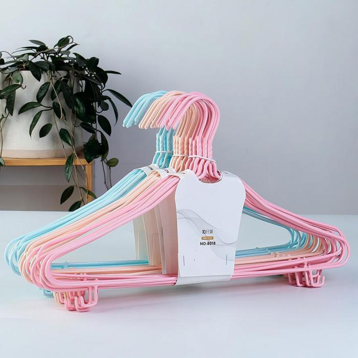 浸塑衣架42cm10個/把