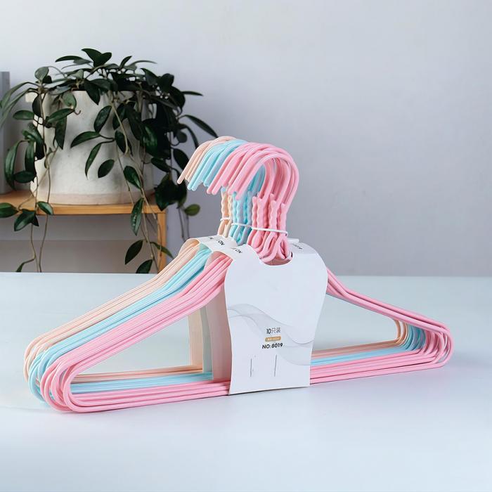 浸塑衣架42cm10個/把