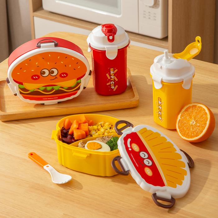 萌趣兒童套裝飯盒
